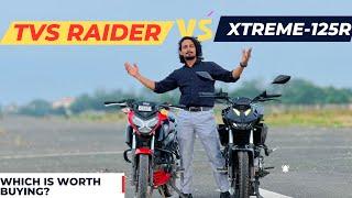 Lion VS cheetah || Tvs Raider Vs xtreme 125r || Who will win? Which one you should buy? #raider