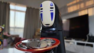 NO FACE EATING MONEY Spirited Away Kaonashi Money Bank #asmr