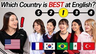 What is your English Level?  Which Country is best at English?