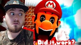 Mario Attempts Tik Tok Challenges REACTION!!!