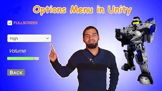 Settings Menu in UNITY!  2021 Tutorial