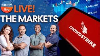 BREAKING: $CRWD Buyback  But Q2 Miss| $CRWV Trade Setups | Live Trading June 4