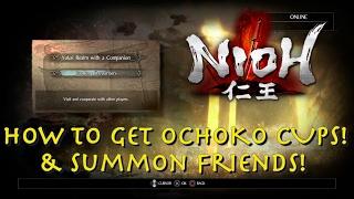 How to get Ochoko Cups - Nioh