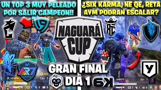 CLG EN LA CIMA!! UNA PELEA ENTRE EL TOP3 GRAN FINAL NAGUARA CUP *DIA1* ¿PODRA NAGUARA QE REMONTAR?