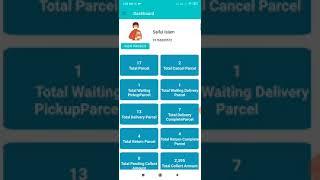 Courier Service Management Software  - Merchant App