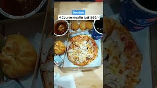 Have you ever tried this ₹99 meal of @dominos_india  #music #food #foryou #foodie #trending