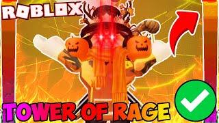 BEATING THE TOWER OF RAGE!! | Roblox JToH