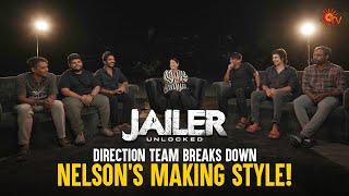 Direction Team uncovers Nelson's approach to filmmaking | Jailer Unlocked- Making of Jailer |Sun TV