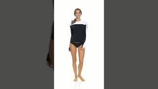 Speedo Aqua Elite Long Sleeve Rash Guard | SwimOutlet.com