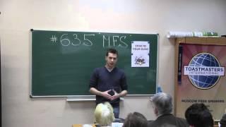 MoscowFreeSpeakers, Max Kostyuk, 'A Few Small Steps'