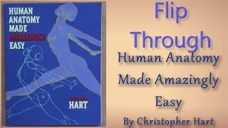 Human Anatomy Made Amazingly Easy - Flip Through drawing book by Christopher Hart