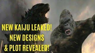 REVEALED! Godzilla vs Kong Designs, Story & NEW KAIJU Titan Leaked