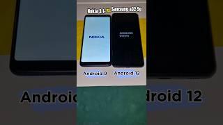 Nokia 3.1 plus vs. Samsung A32 5G boot up ! Android 9 vs. Android 12 #boot #nokia3 #galaxya325g