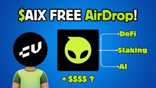 Free Airdrop! (ALIENX) | أيردروب مجاني خطوة بخطوة 🪂