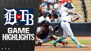 Tigers vs. Rays Game Highlights (6/21/25) | MLB Highlights