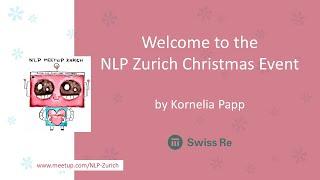 Kornelia Papp: NLP Zurich Welcome