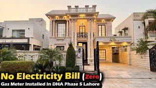 26 Marla Spanish House With 6 Beds Sollar & Gas Installed For Sale In DHA-5 Lahore @AlAliGroup