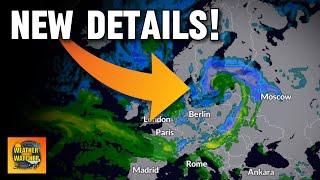 New Details: A Snowstorm Arrives in Europe Tomorrow, Here’s What it May Look Like