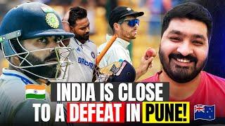 India  Will Get Another Embarrassing Defeat in Test in Pune | New Zealand on top with 301 Lead |