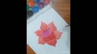 Beautifull  Flower   Design Drawing And painting