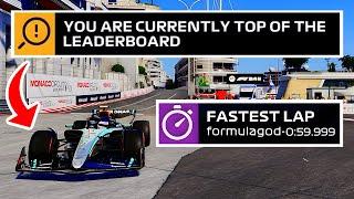 Can I Set A SUB ONE MINUTE LAPTIME Around MONACO On F1 24?