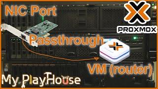 Proxmox - Passthrough Physics Network NIC to VM like PFsense - 1351