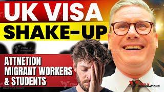 UK Visa Shake-Up: The Impact of New Rules on Migrant Workers and Students