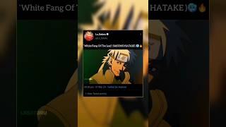 White Fang Of The Leaf ( SAKUMO HATAKE ) EDIT