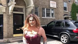 Crossdresser Ashley Kemp: Am I your Wonder Woman