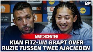 Fitz-Jim GRIJPT IN bij OPSTOOTJE tussen AJACIEDEN! 