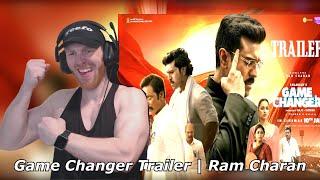 Game Changer Trailer | Ram Charan | Kiara Advani | Shankar | Thaman S • Reaction By Foreigner