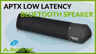 How to Use aptX Low Latency Portable Bluetooth Speaker - Avantree Torpedo Plus