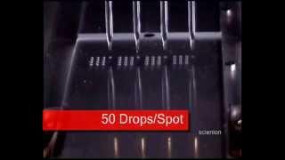 Picoliter and nanoliter dispenser. Microarray spotter. Multichannel printing