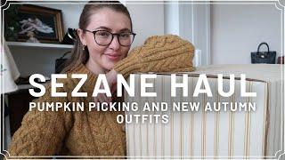 PUMPKIN PICKING, SEZANE HAUL AND NEW AUTUMN OUTFITS | PetiteElliee