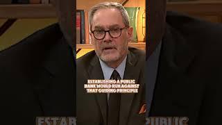 Senator Kevin Sparks on Preventing Government Entities From Establishing Banks