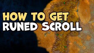 How to Get Runed Scroll WoW Quest