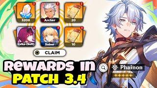 NEW UPDATE! HOW TO GET 101 PULLS & 16000+ JADES IN PATCH 3.4 | FREE 5 STAR - Honkai: Star Rail