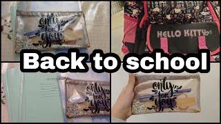 Back to school\\карантин закрыт снова учёба как я готова 