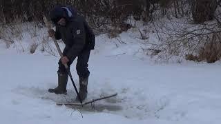 Проверка капканов по большому путику.