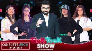 Tick Tock Show With Fahim Khan | Complete Show | Shahtaj Khan | Rabeeca Khan | Areeshay Soomro