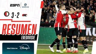 Resumen I  Feyenoord Rotterdam 3 - 2 AZ Alkmaar  | Eredivisie