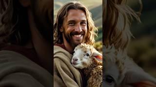 When Jesus Finds You… He Smiles Like This ️ #jesus #shepherd #shorts