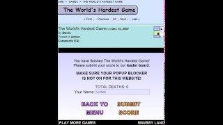 Beating World's hardest game VERY easily !