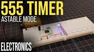 555 Timer (astable  mode)