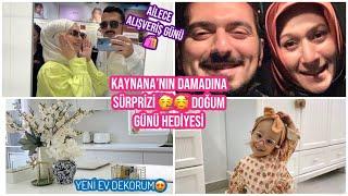 ANNEMİN DAMADINA DOĞUM GÜNÜ SÜRPRİZİ , HEDİYEYİ KAPTI, AİLECEK ALIŞVERİŞ GÜNÜ YAPTIK