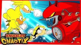 METAL SONIC vs SUPER KNUCKLES CHAOTIX