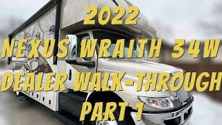 Nexus Wraith 34W 2022 | Dealer Walkthrough | Part 1 | Super C | diesel | Cummins