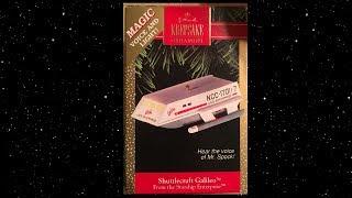 Hallmark Keepsake Christmas Ornament Shuttlecraft Galileo (1992)