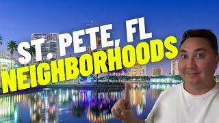 BEST NEIGHBORHOODS To Live In St. Petersburg, FL