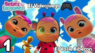  El VIDEOJUEGO de los BEBÉS LLORONES LÁGRIMAS MÁGICAS  CONEY, LADY y LALA en el VALLE BIBERÓN 